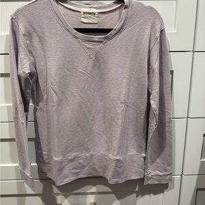 Monrow Classic Light Purple Top